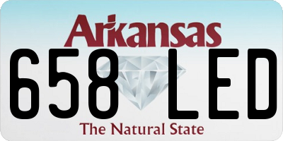 AR license plate 658LED