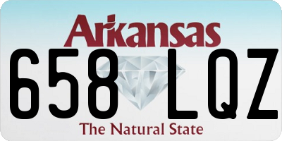 AR license plate 658LQZ
