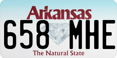 AR license plate 658MHE