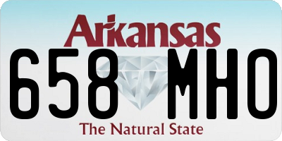 AR license plate 658MHO