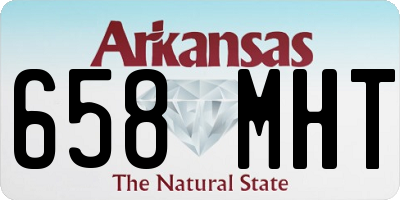 AR license plate 658MHT