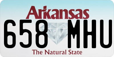 AR license plate 658MHU