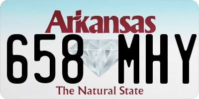 AR license plate 658MHY