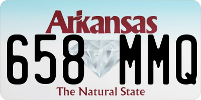 AR license plate 658MMQ