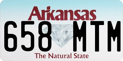AR license plate 658MTM