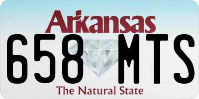 AR license plate 658MTS