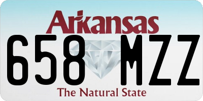 AR license plate 658MZZ