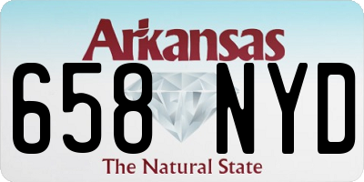 AR license plate 658NYD