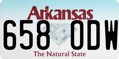 AR license plate 658ODW