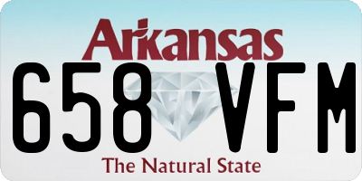 AR license plate 658VFM