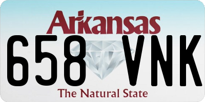 AR license plate 658VNK