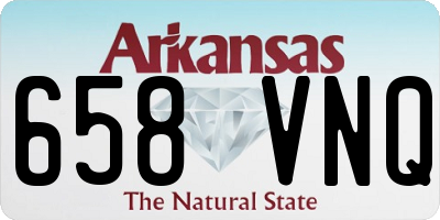 AR license plate 658VNQ