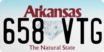 AR license plate 658VTG