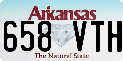 AR license plate 658VTH