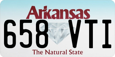 AR license plate 658VTI