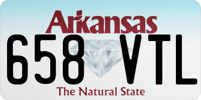 AR license plate 658VTL