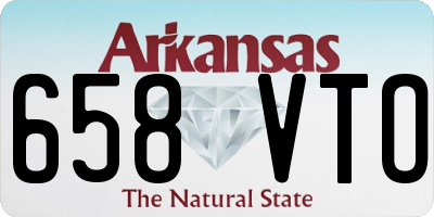 AR license plate 658VTO