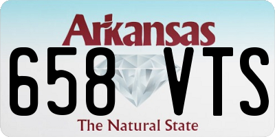 AR license plate 658VTS
