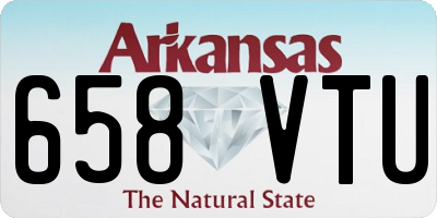 AR license plate 658VTU