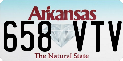 AR license plate 658VTV