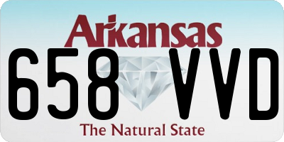 AR license plate 658VVD