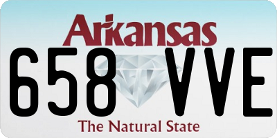 AR license plate 658VVE