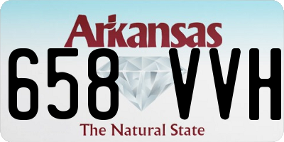 AR license plate 658VVH