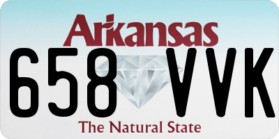 AR license plate 658VVK