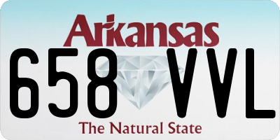AR license plate 658VVL