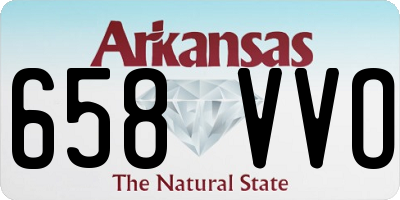 AR license plate 658VVO