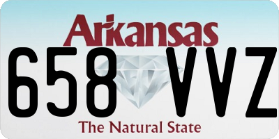 AR license plate 658VVZ