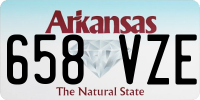 AR license plate 658VZE