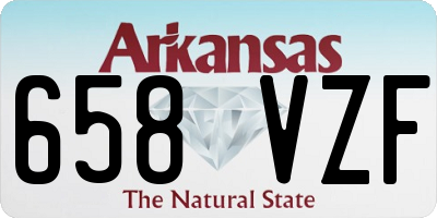 AR license plate 658VZF