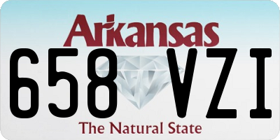 AR license plate 658VZI