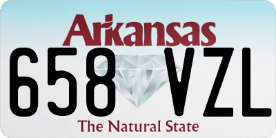 AR license plate 658VZL