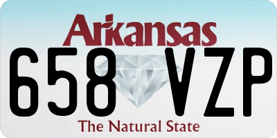 AR license plate 658VZP