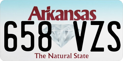 AR license plate 658VZS