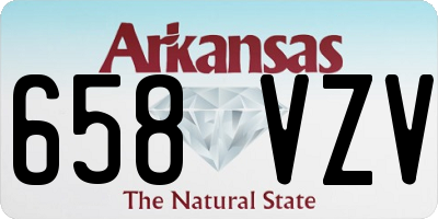 AR license plate 658VZV