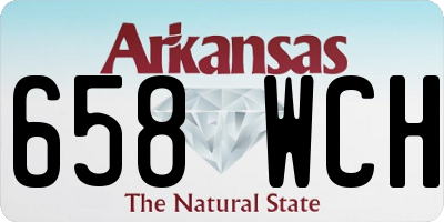 AR license plate 658WCH