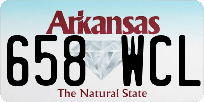 AR license plate 658WCL
