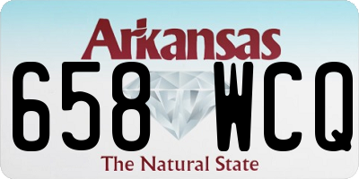 AR license plate 658WCQ