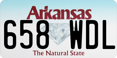 AR license plate 658WDL