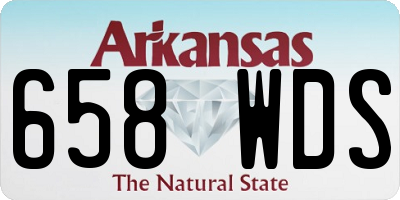 AR license plate 658WDS