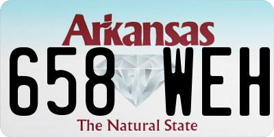 AR license plate 658WEH