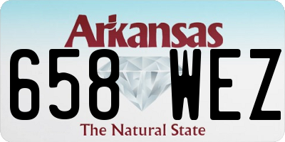 AR license plate 658WEZ