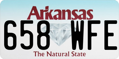 AR license plate 658WFE