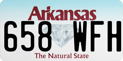 AR license plate 658WFH