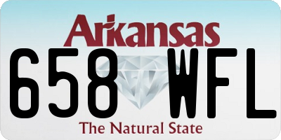 AR license plate 658WFL