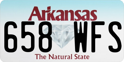 AR license plate 658WFS