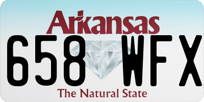AR license plate 658WFX